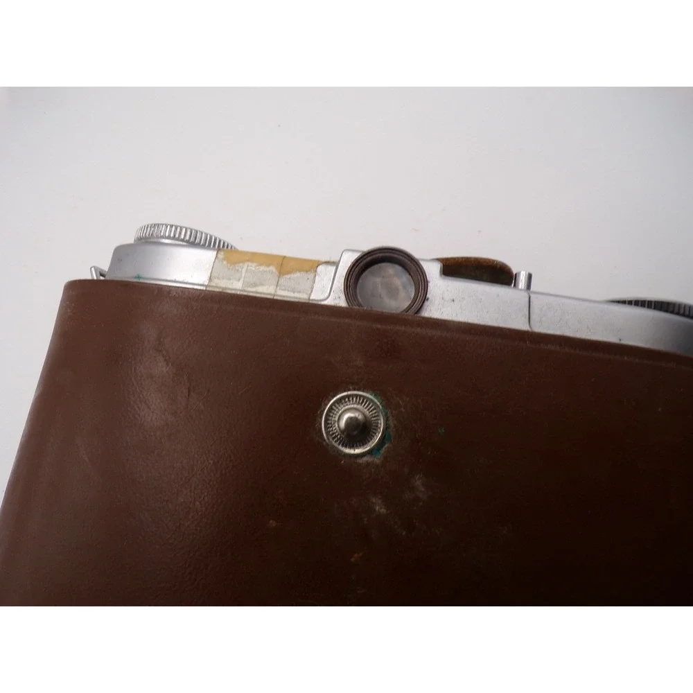 Vintage Kodak Retinette Camera Schneider Reomar Lens Compur Rapid Shutter Untest